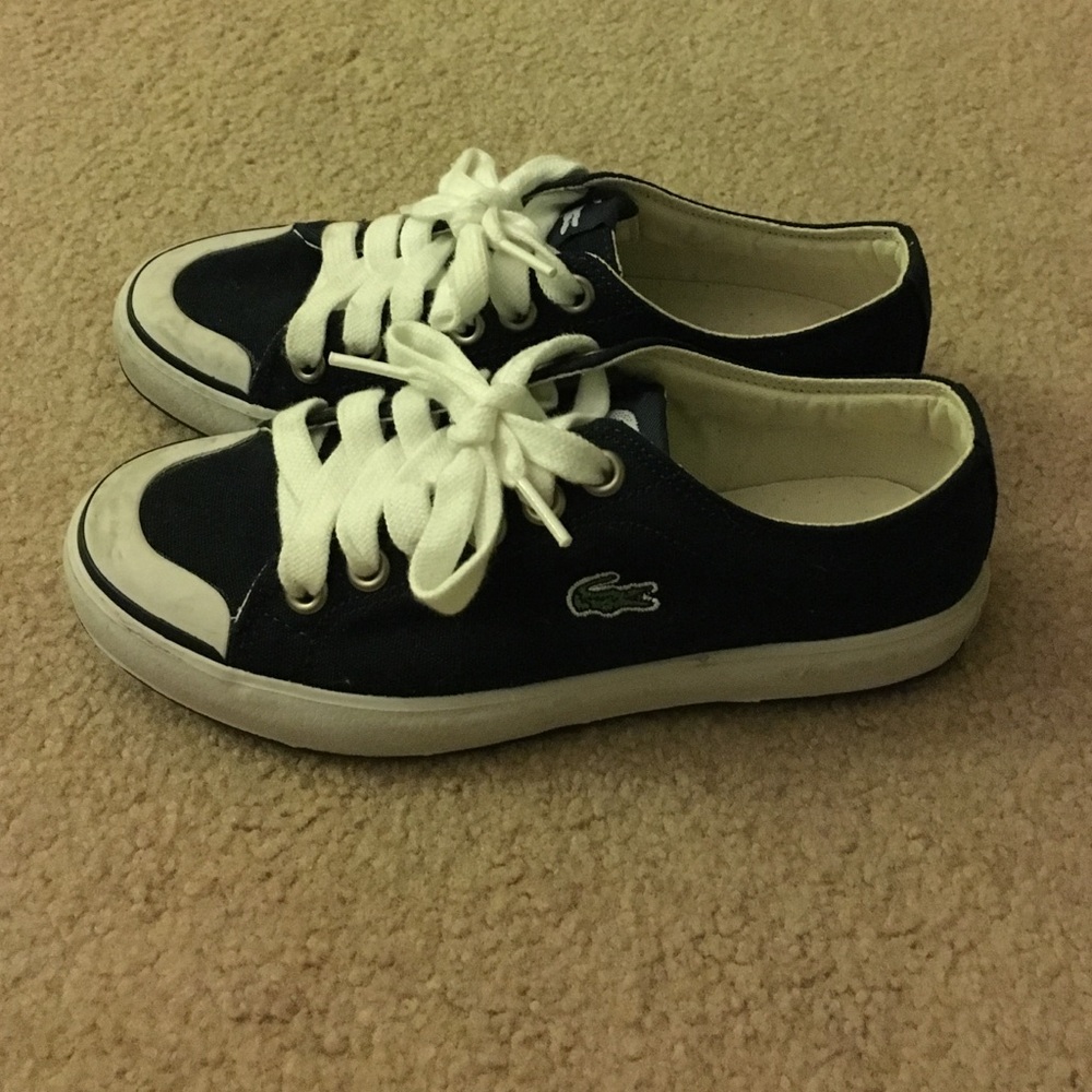 Navy Lacoste Sneakers